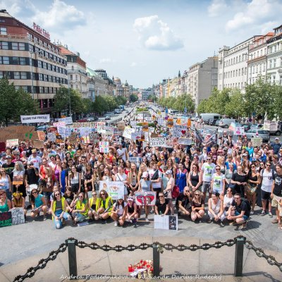 Poslední streetparty za práva zvířat v Praze