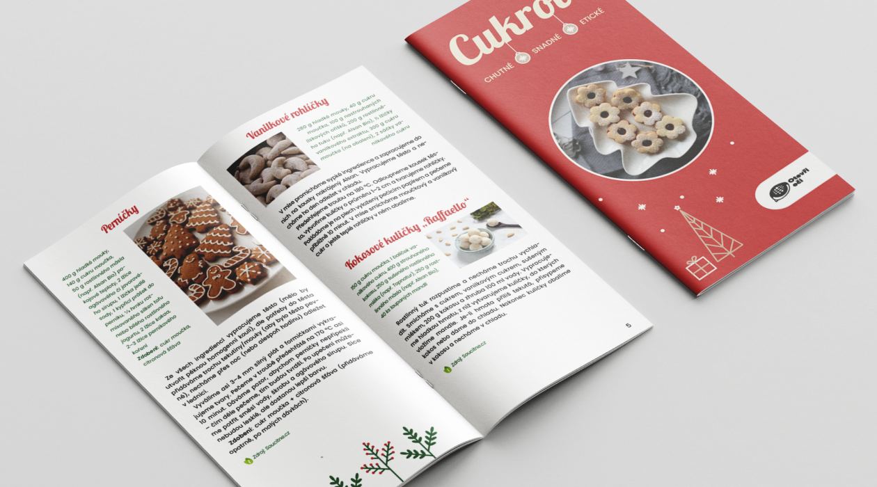 Nová brožura s recepty na veganské cukroví je tady